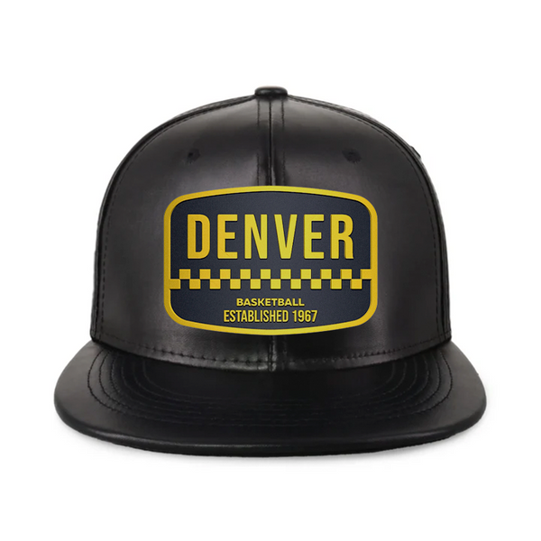 Denver Basketball - PU Leather - Snapback City Caps