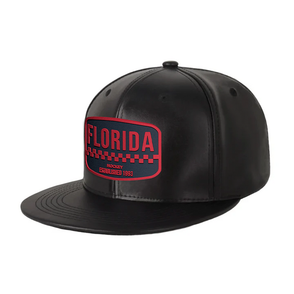 Florida Hockey - PU Leather - Snapback City Caps