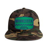 Minnesota Basketball - Wood Camo - Snapback City Caps