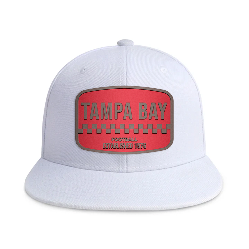 Tampa Bay Football - White - Snapback City Caps