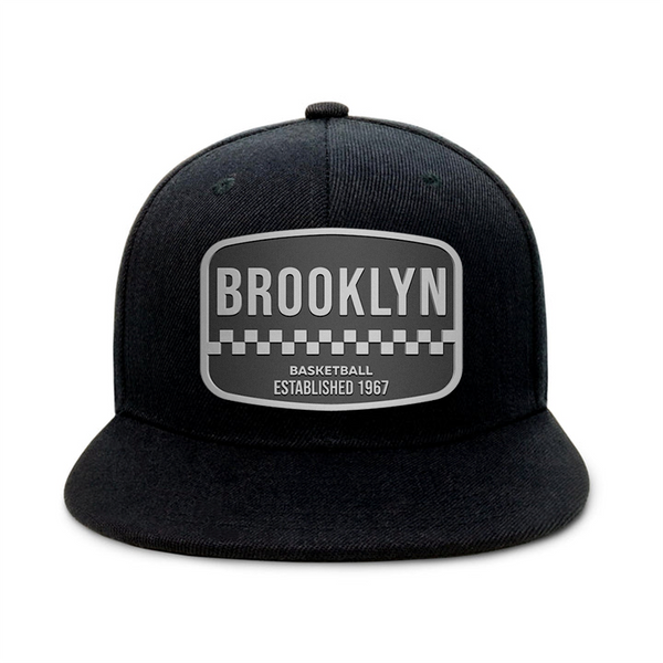 Brooklyn Basketball - Black - Snapback City Caps