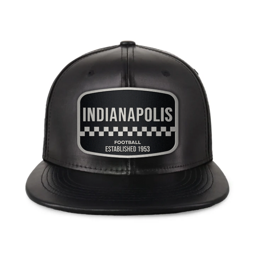 Indianapolis Football - PU Leather - Snapback City Caps