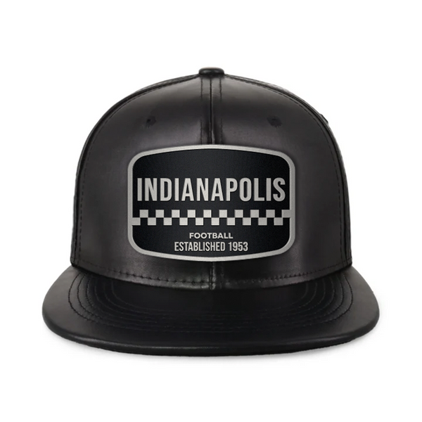 Indianapolis Football - PU Leather - Snapback City Caps