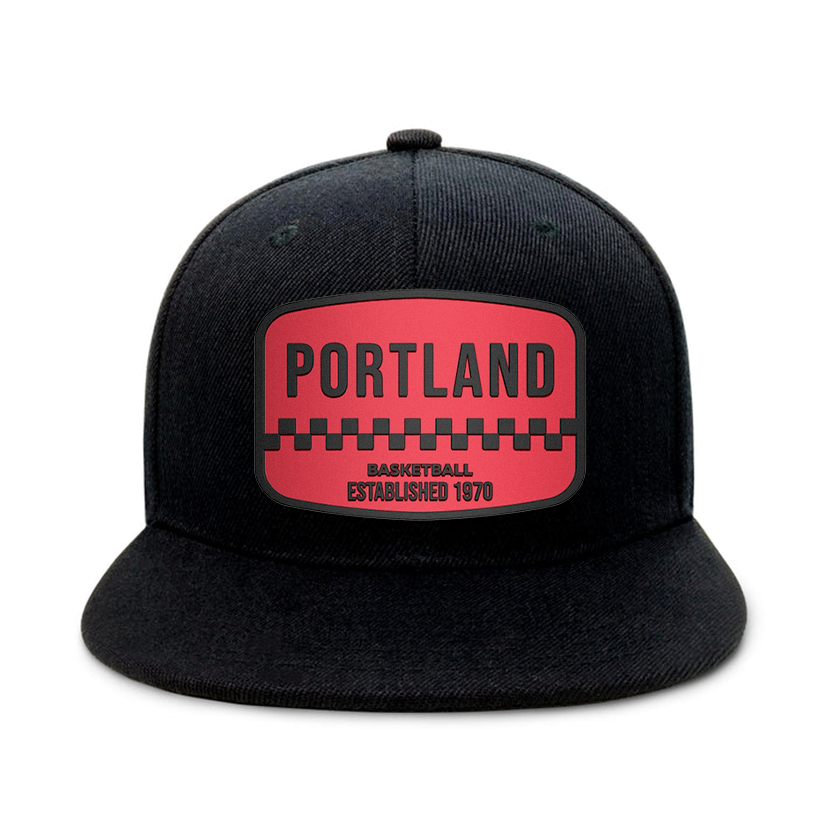 Portland Basketball - Black - Snapback City Caps