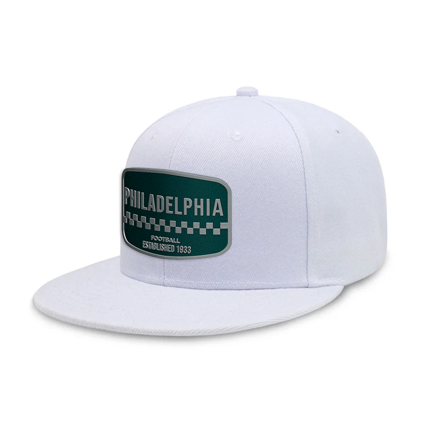 Philadelphia Football - White - Snapback City Caps