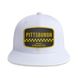 Pittsburgh Hockey - White - Snapback City Caps