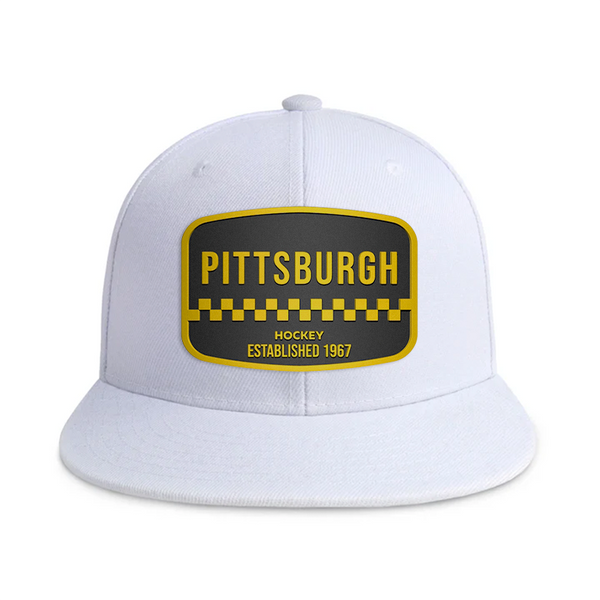 Pittsburgh Hockey - White - Snapback City Caps