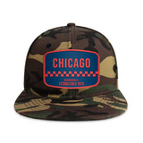 Chicago Baseball1 - Wood Camo - Snapback City Caps