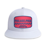 Philadelphia Basketball - White - Snapback City Caps