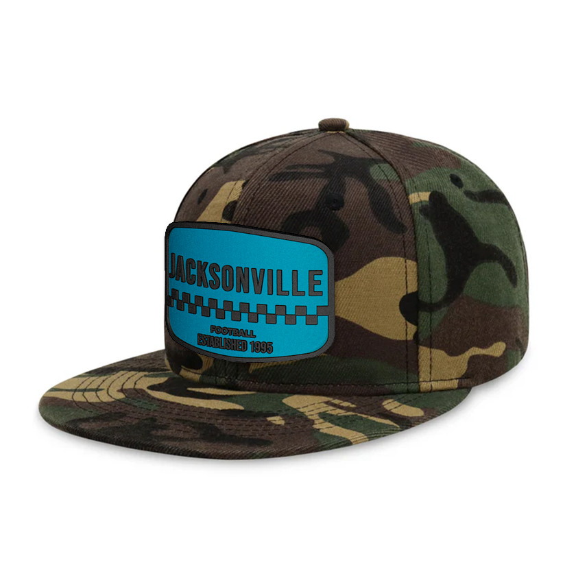 Jacksonville Football - Wood Camo - Snapback City Caps