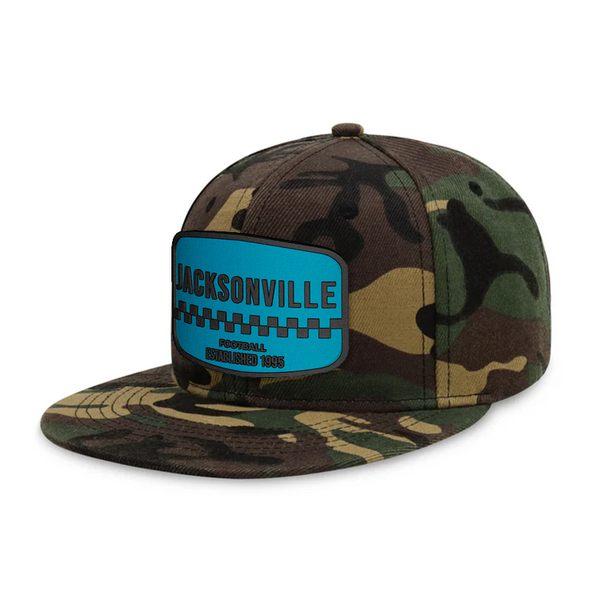 Jacksonville Football - Wood Camo - Snapback City Caps