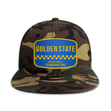 Golden State Basketball - Wood Camo - Snapback City Caps