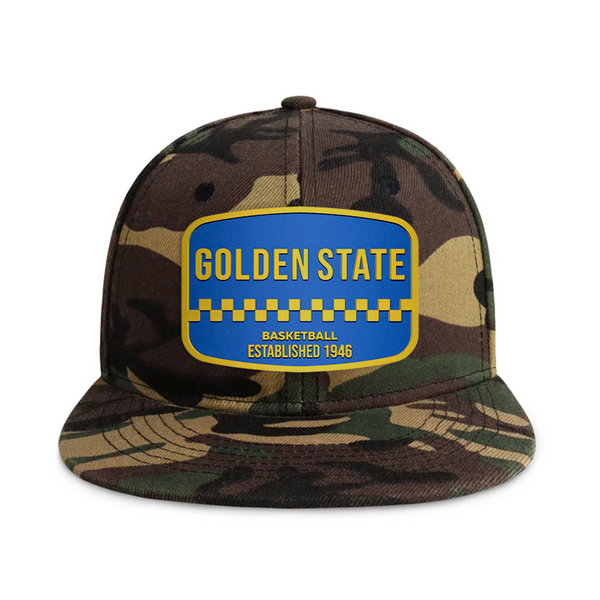 Golden State Basketball - Wood Camo - Snapback City Caps