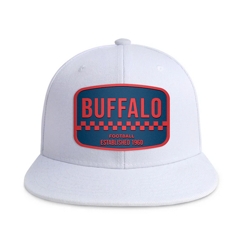 Buffalo Football - White - Snapback City Caps