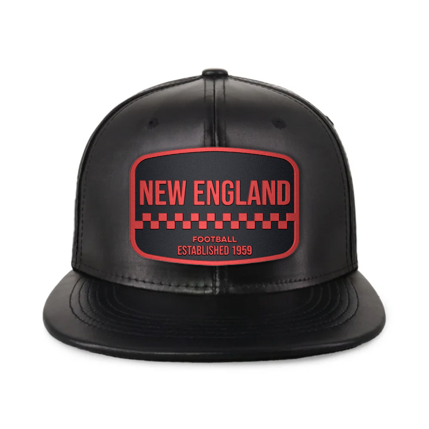 New England Football - PU Leather - Snapback City Caps