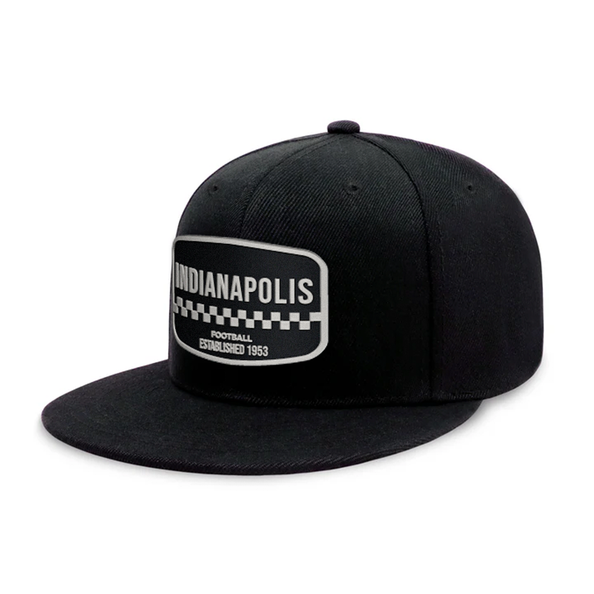 Indianapolis Football - Black - Snapback City Caps