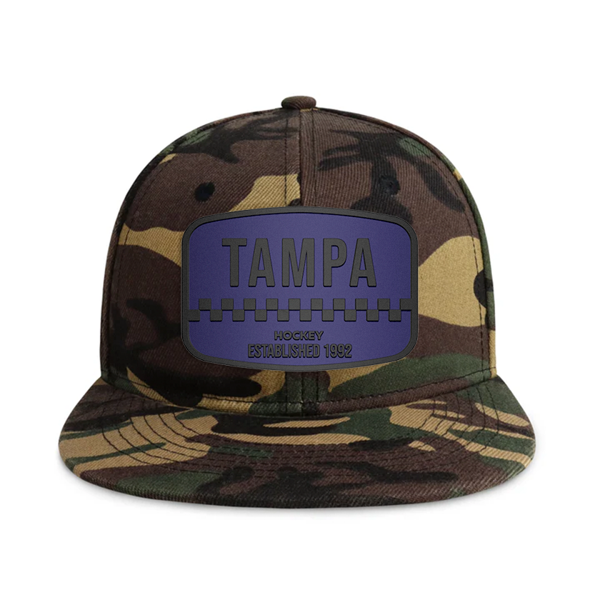Tampa Hockey - Wood Camo - Snapback City Caps
