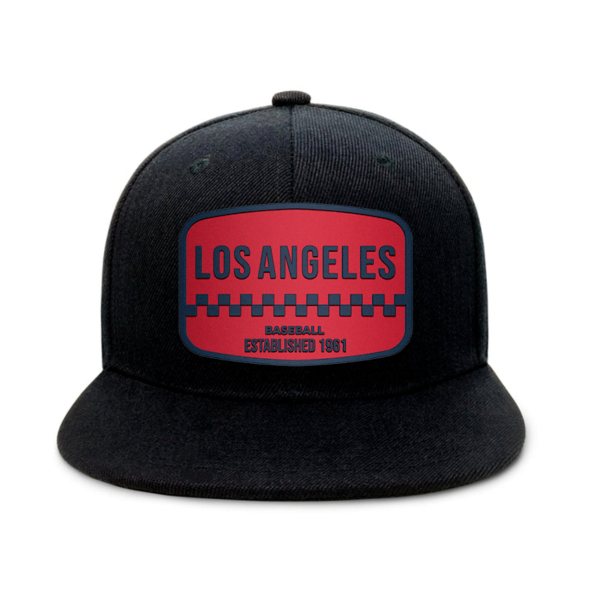 Los Angeles Baseball2 - Black - Snapback City Caps