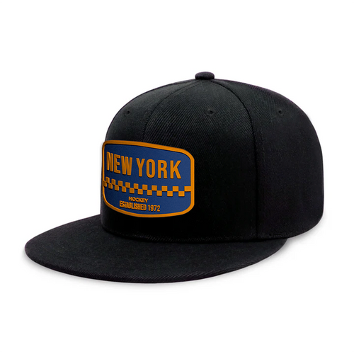 New York Hockey1 - Black - Snapback City Caps