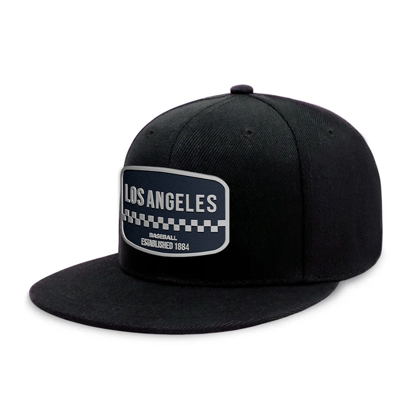 Los Angeles Baseball - Black[ - Snapback City Caps