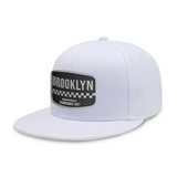 Brooklyn Basketball - White - Snapback City Caps