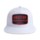 Houston Football - White - Snapback City Caps
