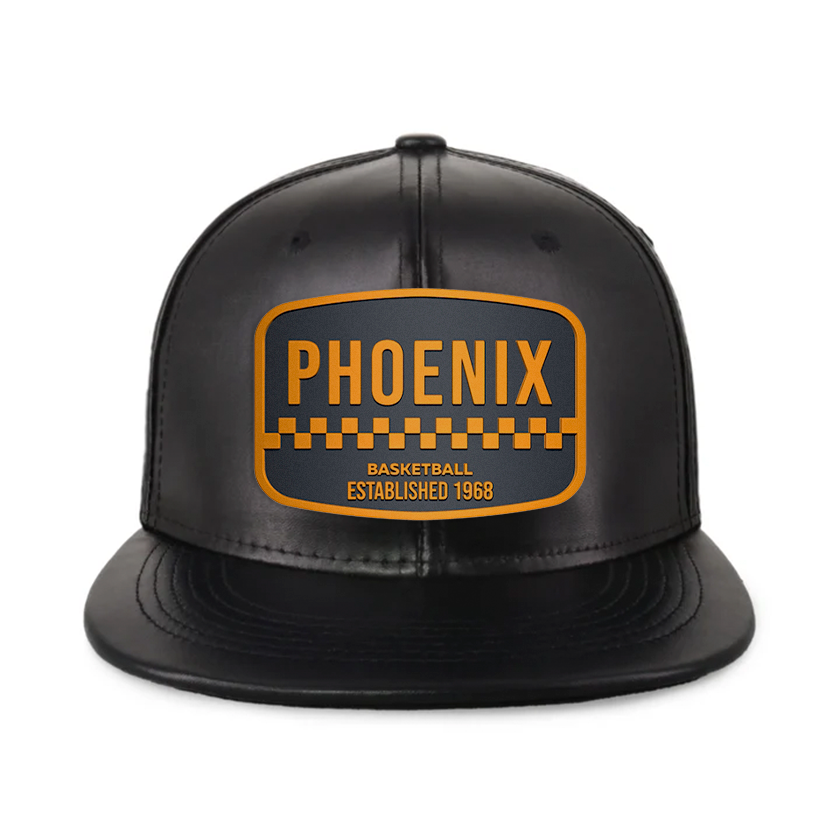Phoenix Basketball - PU Leather - Snapback City Caps
