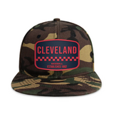 Cleveland Baseball - Wood Camo - Snapback City Caps