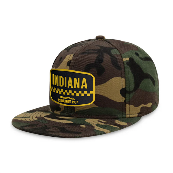 Indiana Basketball - Wood Camo - Snapback City Caps
