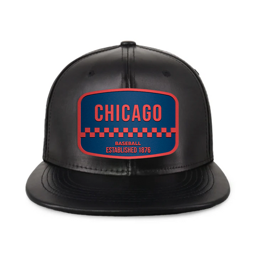 Chicago Baseball1 - PU Leather - Snapback City Caps