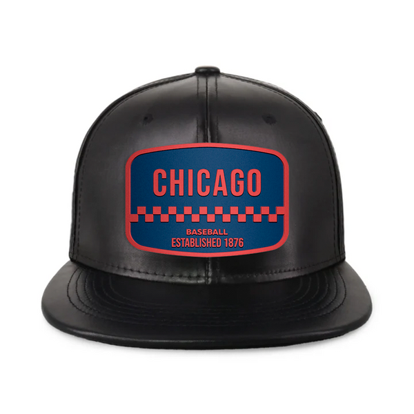 Chicago Baseball1 - PU Leather - Snapback City Caps