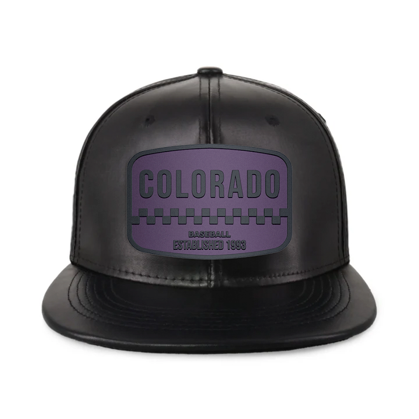 Colorado Baseball - PU Leather - Snapback City Caps