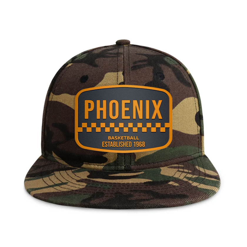 Phoenix Basketball - Wood Camo - Snapback City Caps