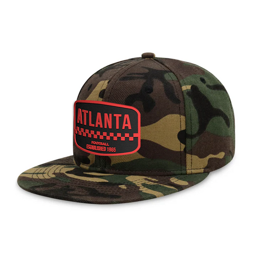 Atlanta Football - Wood Camo - Snapback City Caps
