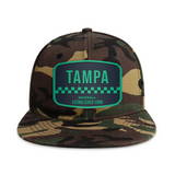Tampa Baseball - Wood Camo - Snapback City Caps