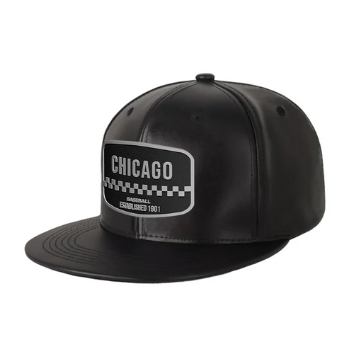 Chicago Baseball2 - PU Leather - Snapback City Caps