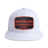 New England Football - White - Snapback City Caps