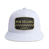 New Orleans Football - White - Snapback City Caps