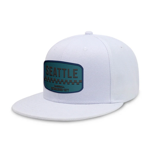 Seattle Baseball - White - Snapback City Caps