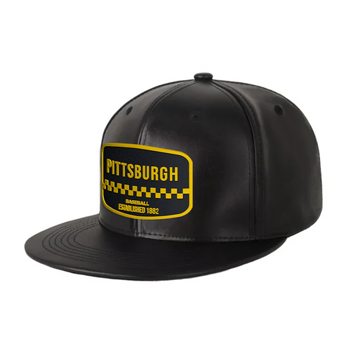 Pittsburgh Baseball - PU Leather - Snapback City Caps