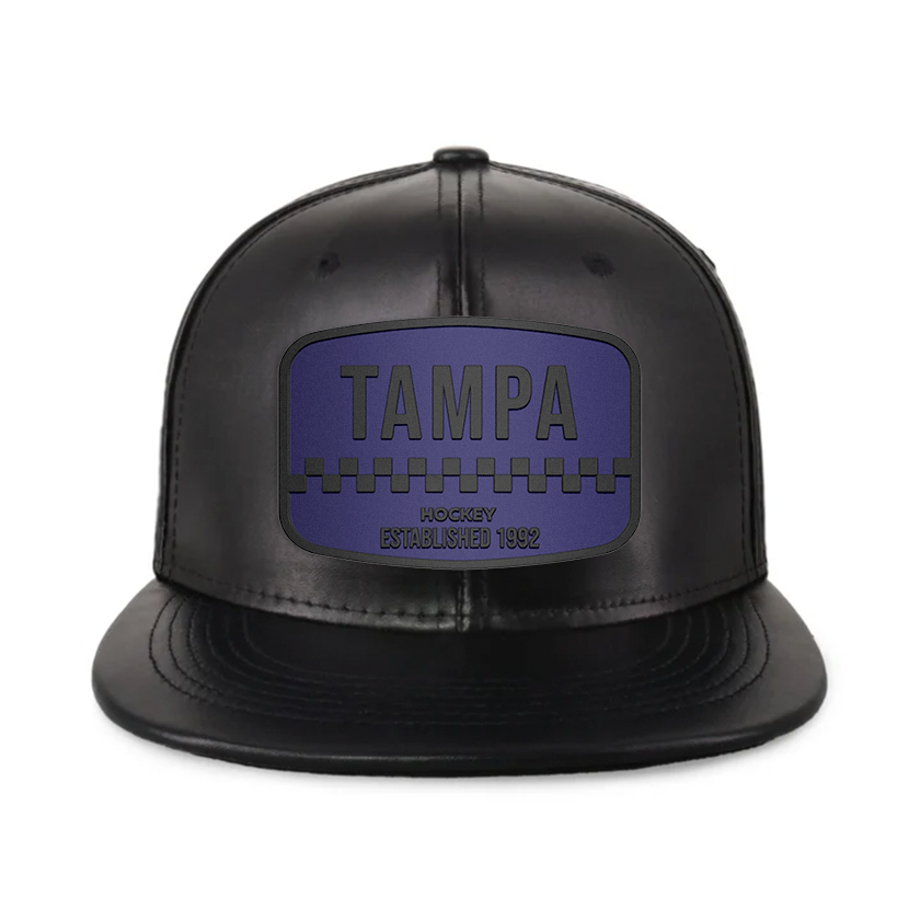 Tampa Hockey - PU Leather - Snapback City Caps