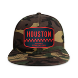 Houston Football - Wood Camo - Snapback City Caps