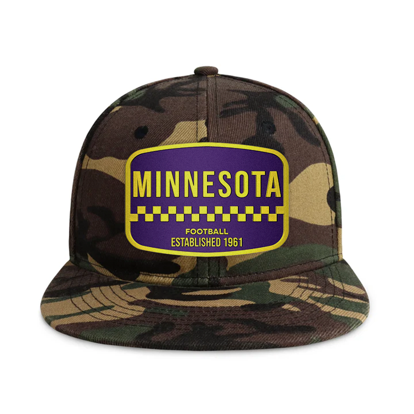 Minnesota Football - Wood Camo - Snapback City Caps
