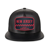 New Jersey Hokey - PU Leather - Snapback City Caps