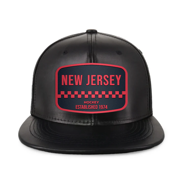 New Jersey Hokey - PU Leather - Snapback City Caps