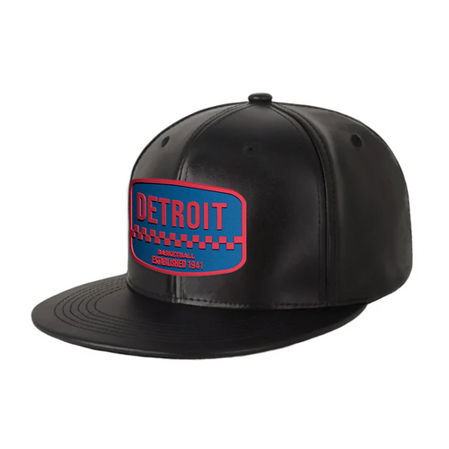 Detroit Basketball - PU Leather - Snapback City Caps