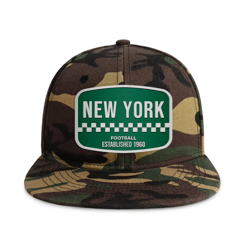 New York2 Football - Wood Camo - Snapback City Caps