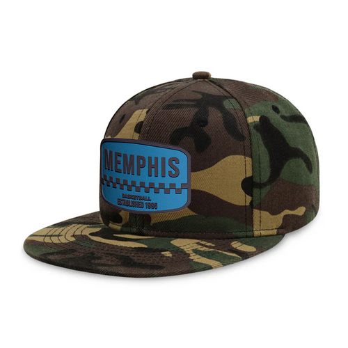 Memphis Basketball - Wood Camo - Snapback City Caps