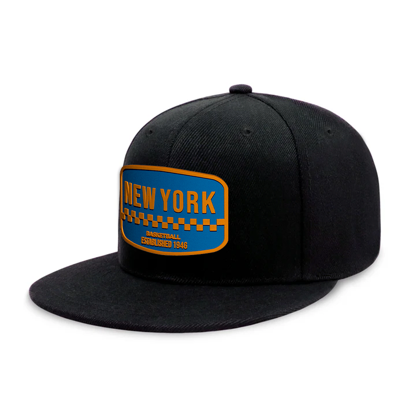 New York Basketball - Black - Snapback City Caps