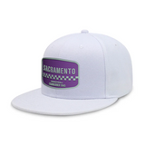 Sacramento Basketball - White - Snapback City Caps